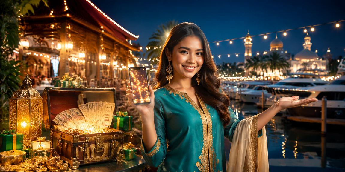 Bonus cashback sempena Hari Raya gaya Kota Bharu dengan motif tempatan